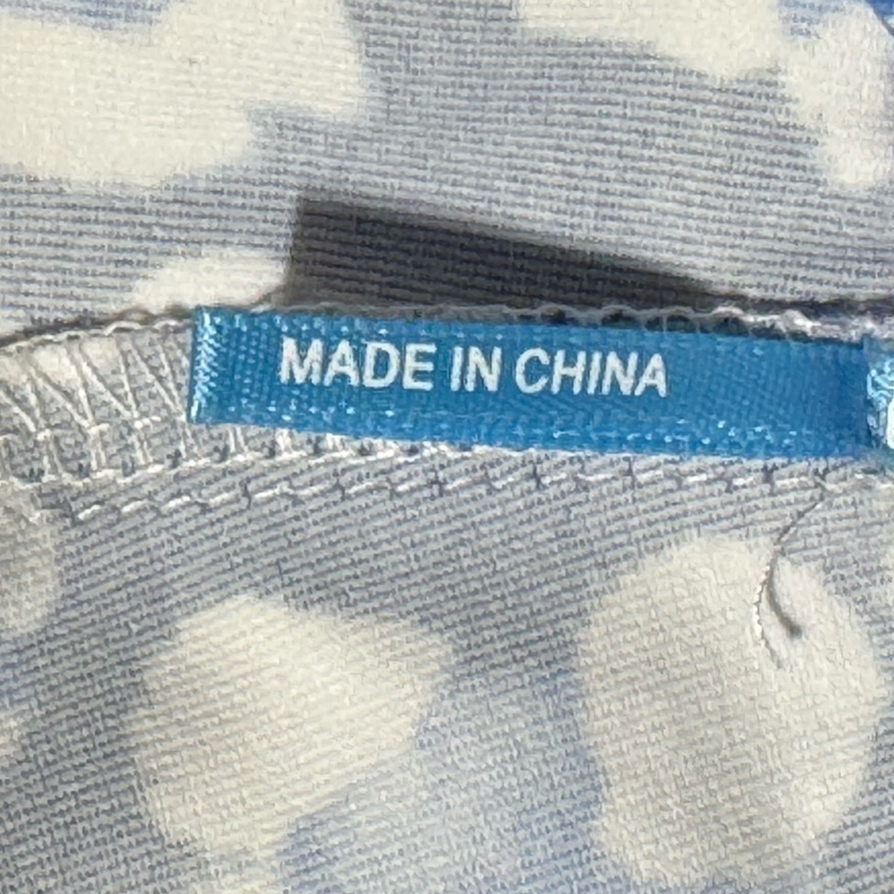 J. McLaughlin Nicola Skirt Blue Animal Print size XL Catalina Cloth - Picture 6 of 8